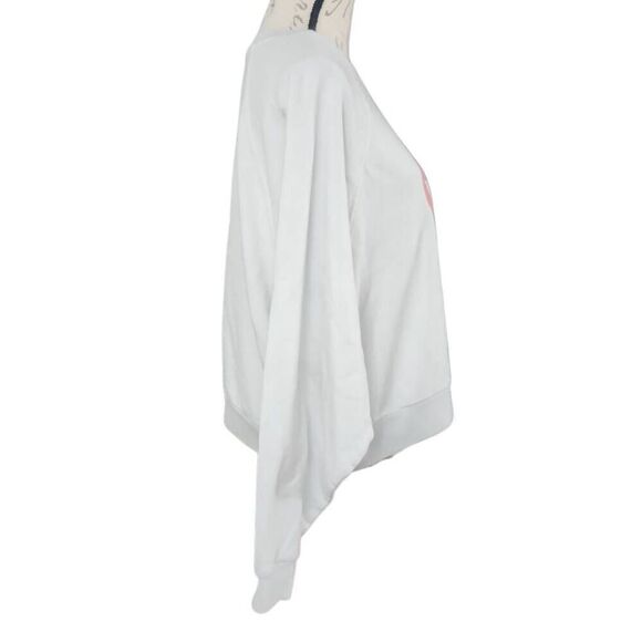 Levi's Women's Size XXL White Green Pink San Fran Logo Pullover Sweatshirt - Picture 4 of 7